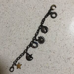 Star and moon bracelet